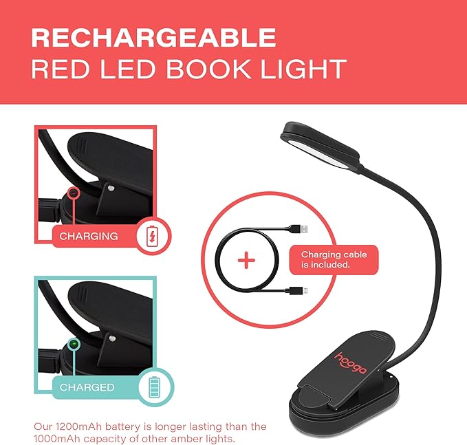 Hooga Red Book Light 625nm