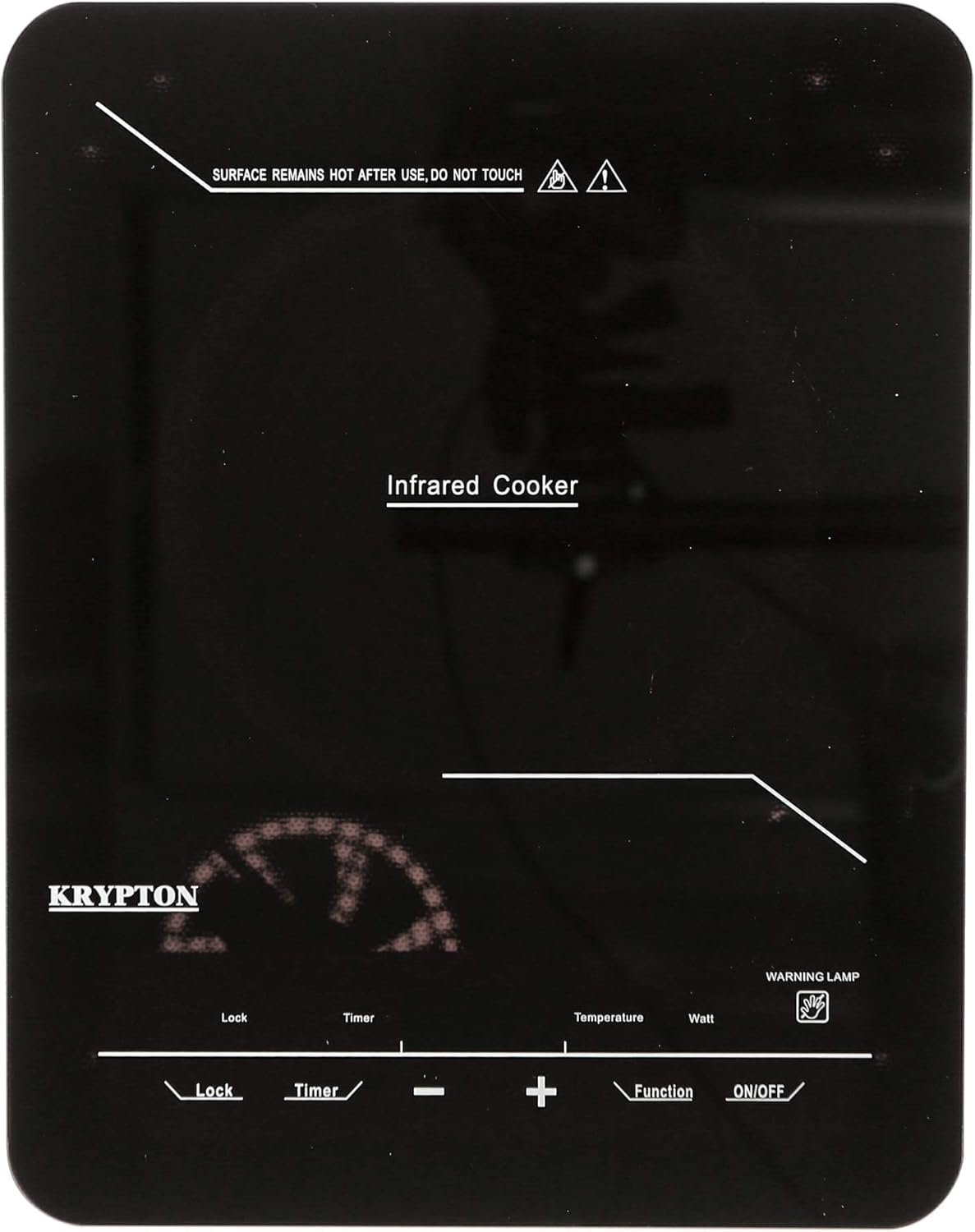Krypton Electric Infrared Cooker 2000 W KNIC6150 - Black/WhiteKitchen AppliancesLooking for a cooker for your small kitchen or you are moving houses and need to be able to cook tasty food for your family? Krypton Infrared Cooker is elegantly designed with