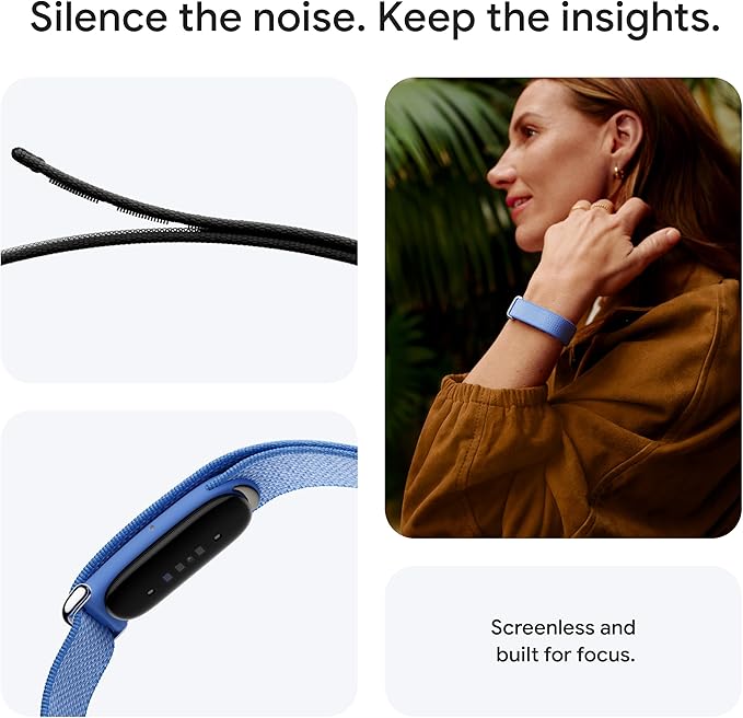 Google Fitbit Air lightweight fitness tracker with AI Gemini coach, AFib detection and 7-day battery life