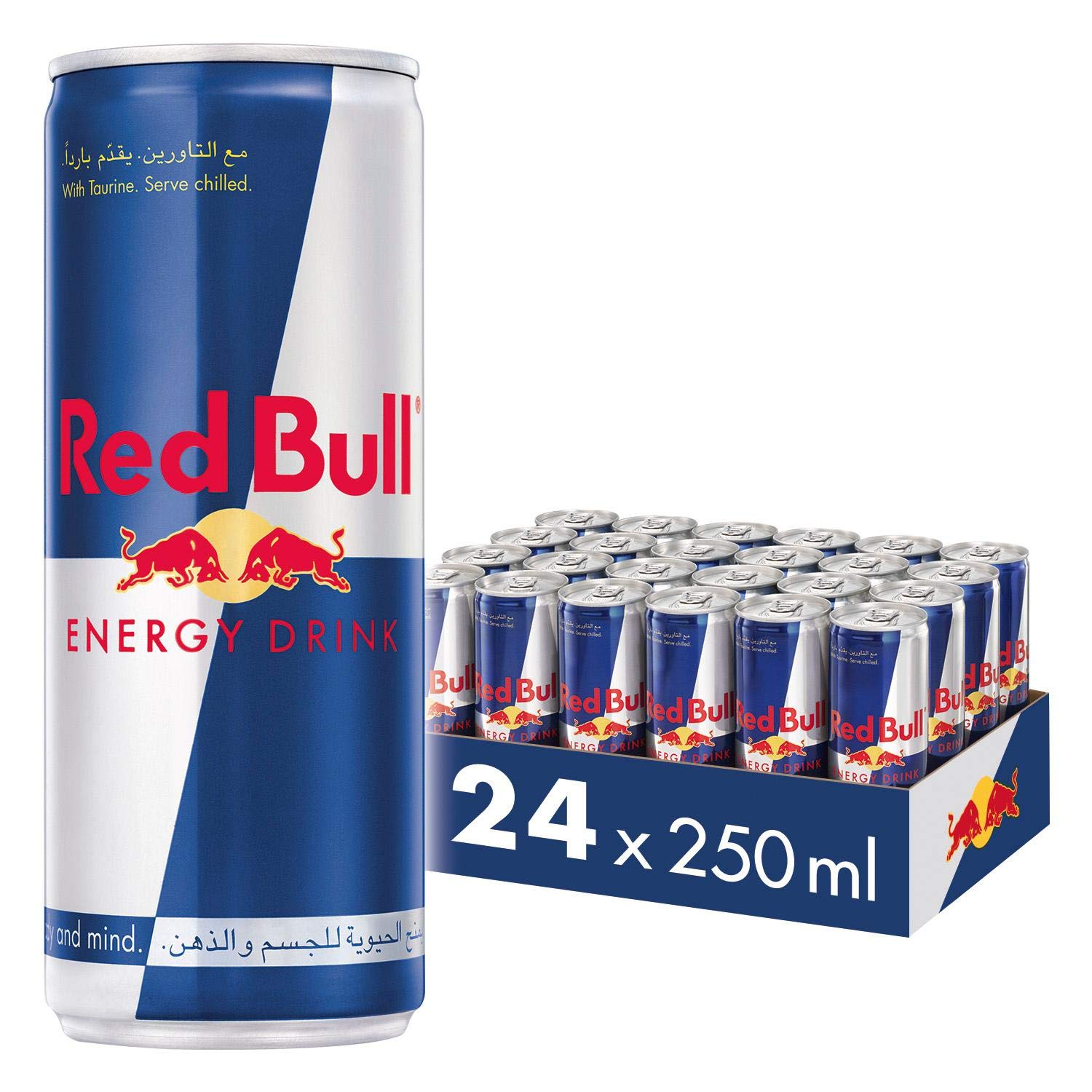 Red Bull Energy Drink Pack Of 24 Cans x 250ml | FREE EXPRESS SHIPPINGBeveragesRed Bull Classic – The Energy You Need to Charge Through the Day! Power up with Red Bull Classic, the ultimate energy booster that keeps you focused, refreshed, and ready to con