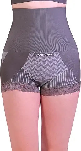 Sankom - Patent Bamboo Briefs, Grey S/M