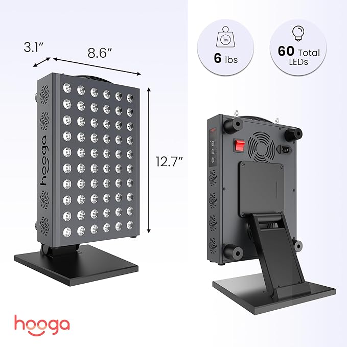Hooga HGPRO300 red & near-infrared LED panel
