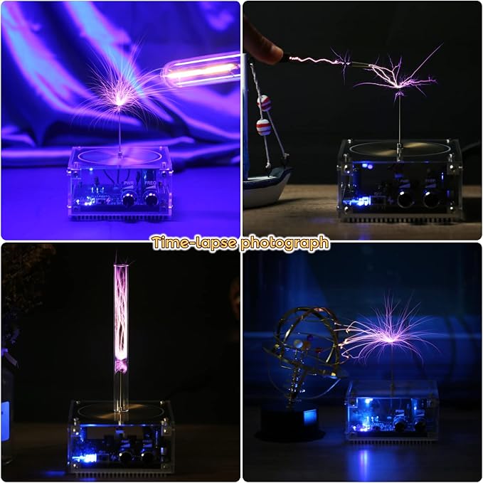 Plasma arc music visualization science toy