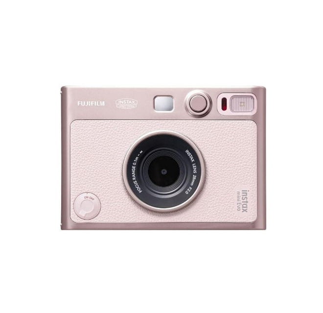 FUJIFILM Instax Mini EVO Pink Hybrid Instant Camera Gentle Rose