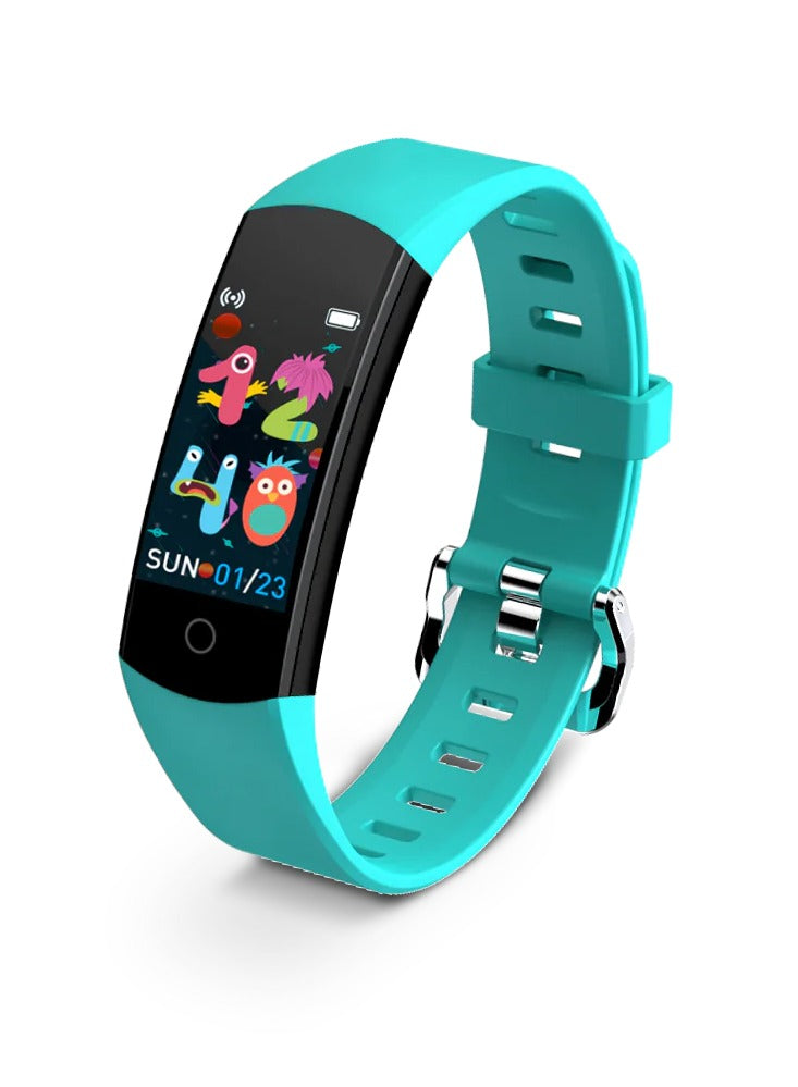 Merlin Kids Tracker Smart watch with multifunctional tracker IPX67 CYAN BLUE color