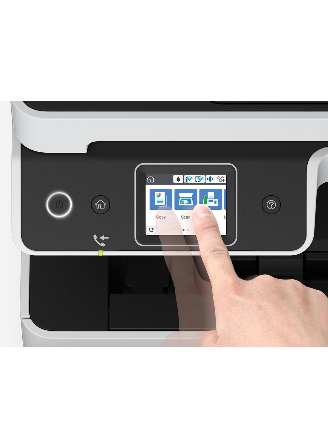 Epson EcoTank L6490 All-in-One – PrecisionCore, 17ppm, Duplex, ADF, 13,300/5,200 Yield, Fax, Wi-Fi