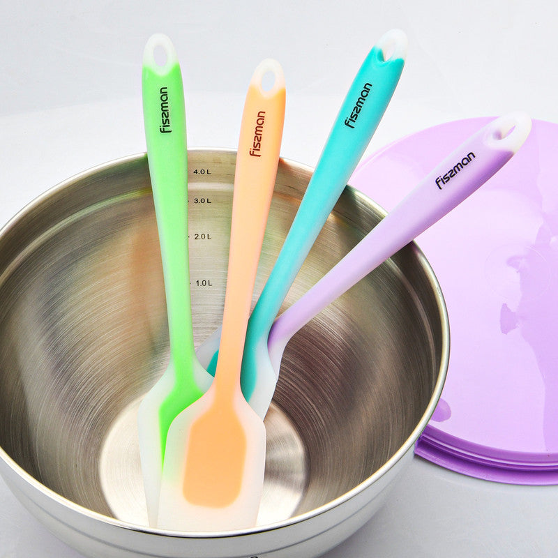 Fissman Spatula Aquarelle Series Green 26.5cmKitchen StorageThe Aquarelle Series spatula is designed for stirring and turning food during Frying or stewing, as well as serving ready meals. It will become an irreplaceable helper in your kitchen. The conven