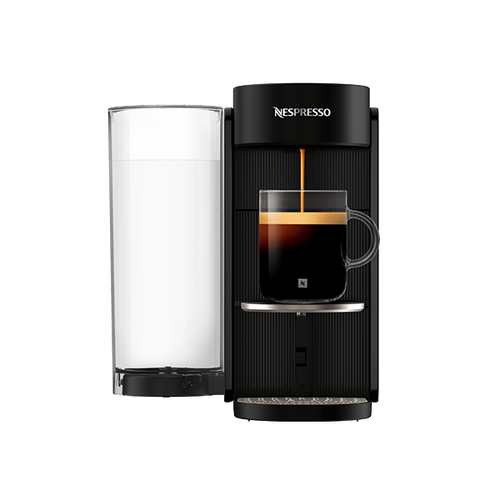 Nespresso Vertuo Up Ink Black Coffee Machine | 1.4L Water Tank | 3-Second Heat-Up | Coffee Creations Mode | Wi-Fi & Bluetooth | Nespresso Smart App