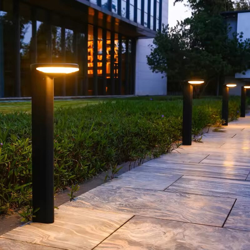 Solar Bollard Light B10-60 60cm 3000K Warm White Outdoor Garden Light with 1 Year Warranty