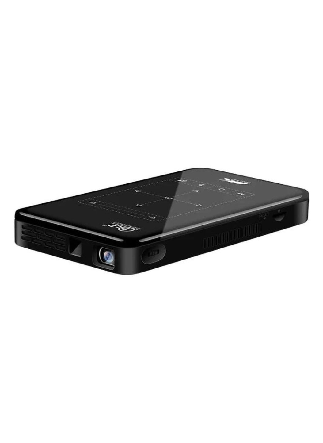 Borrego Portable Mini Smart Projector with 4K ULTRA HD high Beamer Home Cinema LED Video ProjectorAudio & VideoSmart touch panel, precise touch, sensitive and not stuck. Using DLP display technology, 4K HD decoding Support vertical keystone correction +-4