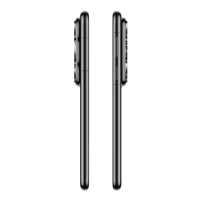 HUAWEI Pura 80 Pro slim side profile 8.3 mm thickness - Glazed Black