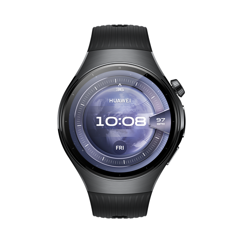 HUAWEI WATCH 5 Smartwatch, Multi-sensing X-TAP technology, Real-Time Fingertip Blood Oxygen, eSIM, 2-Battery Modes, Intuitive Smart Gestures, iOS & Android - PurpleWearablesMulti-Sensing X-TAP Technology: Innovative fingertip sensor enables real-time SpO₂