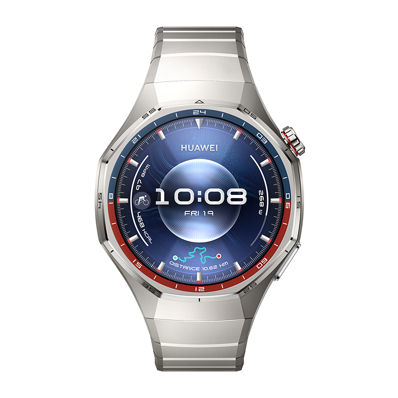 HUAWEI Watch GT 6 Pro titanium 46mm smartwatch front view
