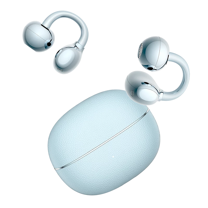 HONOR CHOICE Earbuds Clip 2 Pro – Open-Ear, 12mm Dual-Magnetic Driver, Bone Conduction Mic, 44Hr, BT 5.4, Wireless Charging