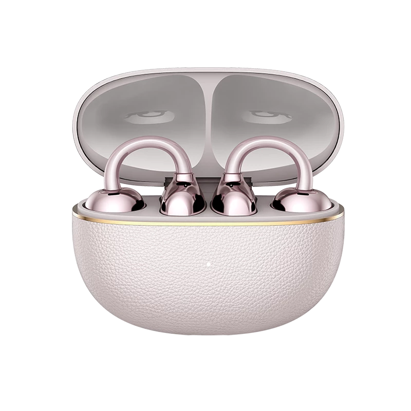 HONOR CHOICE Earbuds Clip 2 Pro – Open-Ear, 12mm Dual-Magnetic Driver, Bone Conduction Mic, 44Hr, BT 5.4, Wireless Charging