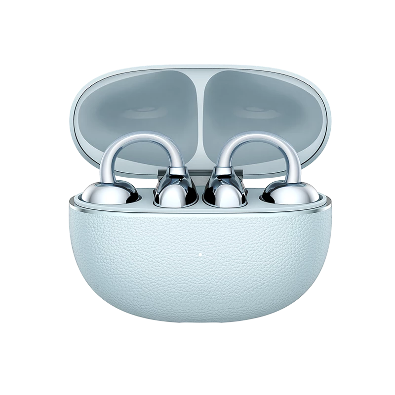 HONOR CHOICE Earbuds Clip 2 Pro – Open-Ear, 12mm Dual-Magnetic Driver, Bone Conduction Mic, 44Hr, BT 5.4, Wireless Charging