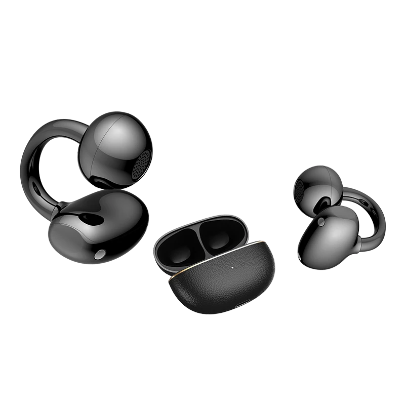 HONOR CHOICE Earbuds Clip 2 Pro – Open-Ear, 12mm Dual-Magnetic Driver, Bone Conduction Mic, 44Hr, BT 5.4, Wireless Charging