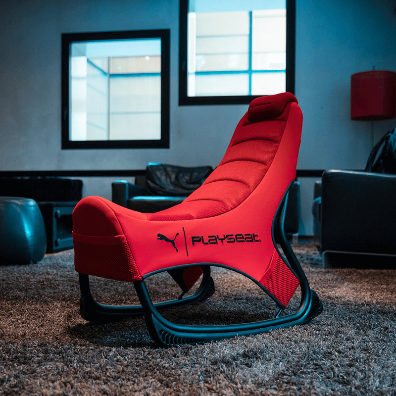 Playseat Puma Active Gaming Seat – MotionForce Base, ActiFit Fabric, 122kg, 4 Positions, Storage Pockets