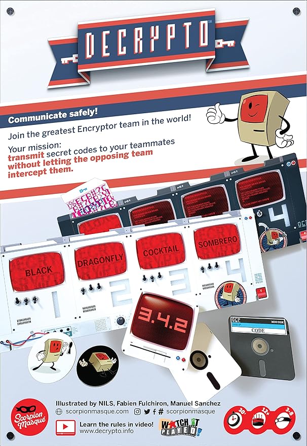 Decrypto team-based code breaking gameplay