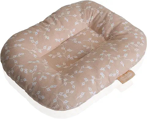 BABYJEM BREASTFEEDING PILLOW SALMON COLOR FLOWER