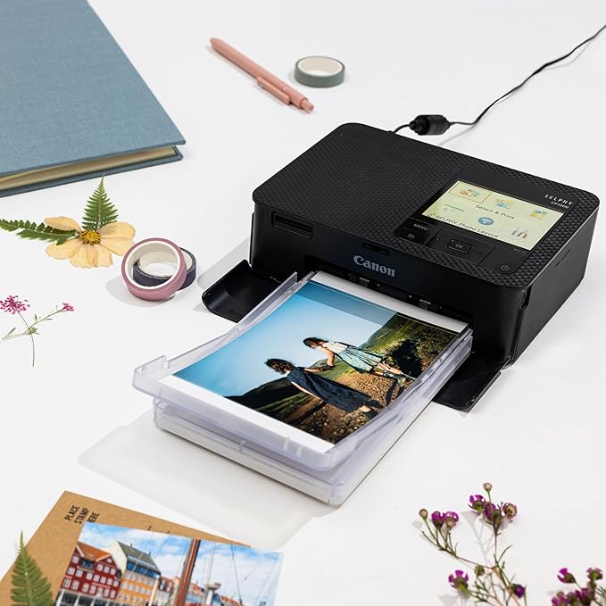 Canon SELPHY CP1500 printing photo instant print output