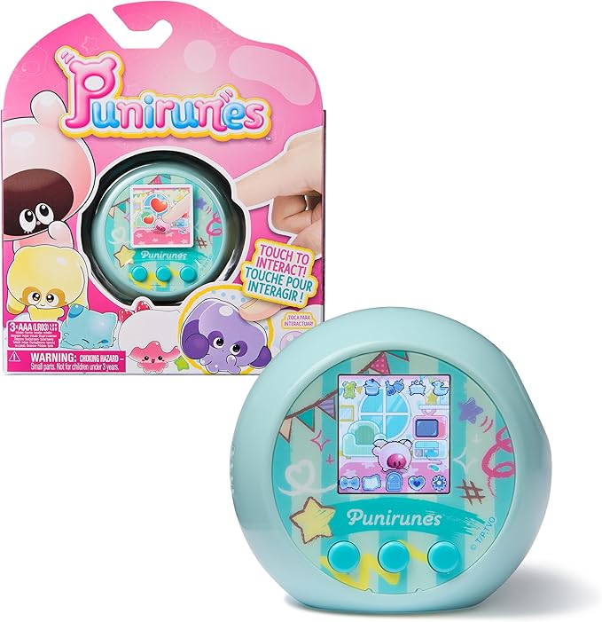 Punirunes interactive digital toy with 55 characters