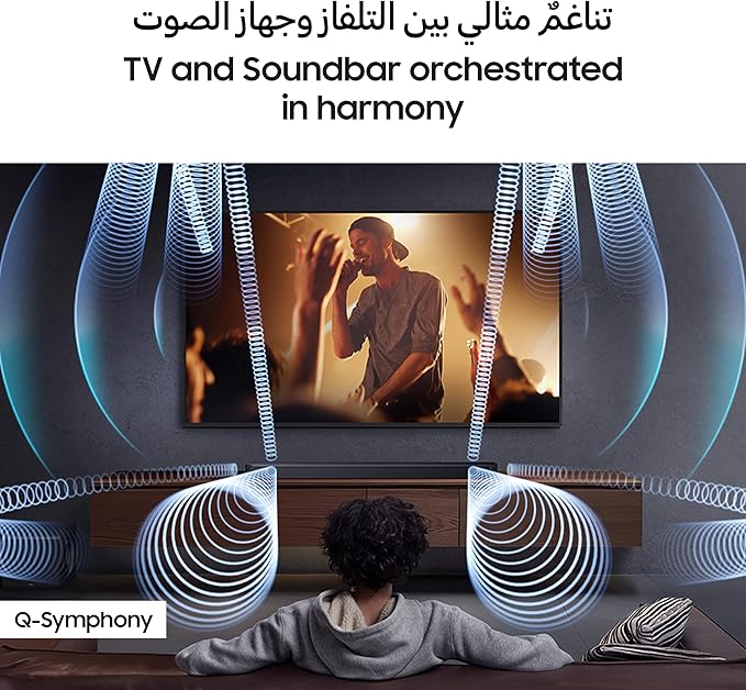 Samsung Q-Series Soundbar Q800F 5.1.2ch (2025 UAE Version) – Wireless Dolby Atmos, Subwoofer, Q-Symphony, SpaceFit Sound Pro, HW-Q800F/ZN