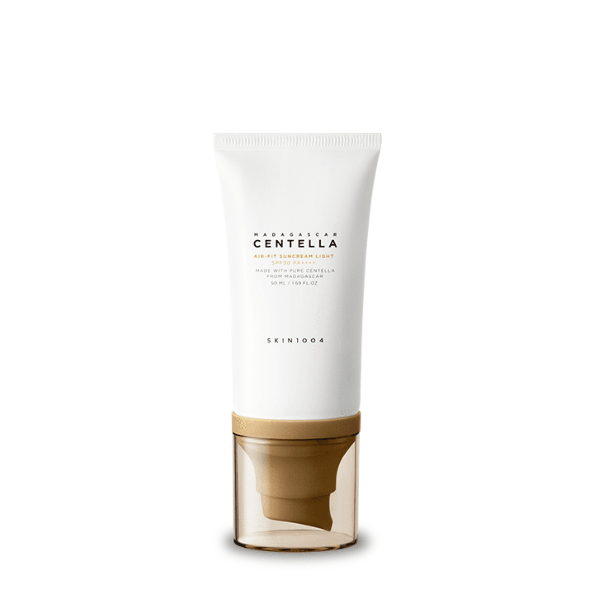 SKIN1004 Madagascar Centella Air-Fit Suncream Light SPF30+ PA++++ 50ml – Lightweight Mineral Sunscreen