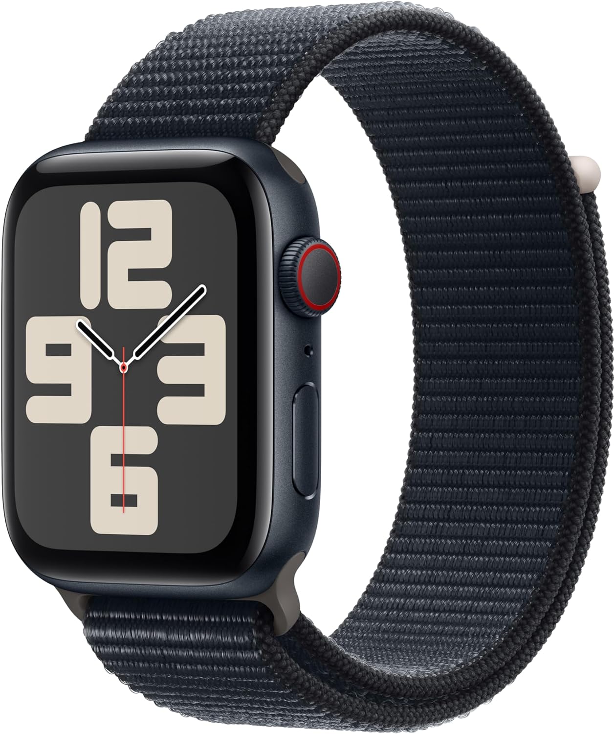 Apple Watch SE Midnight Aluminum Case with Midnight Sport Loop
