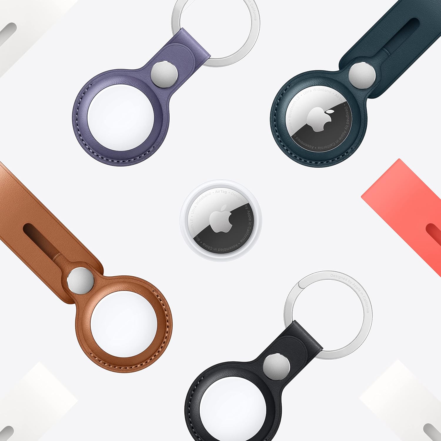 Apple AirTag - 4 packMobile AccessoriesLose your knack for losing things. AirTag is a super easy way to keep track of your stuff. Attach one to your keys, slip another in your backpack. And just like that, they’re on your radar in the Find My app, where y