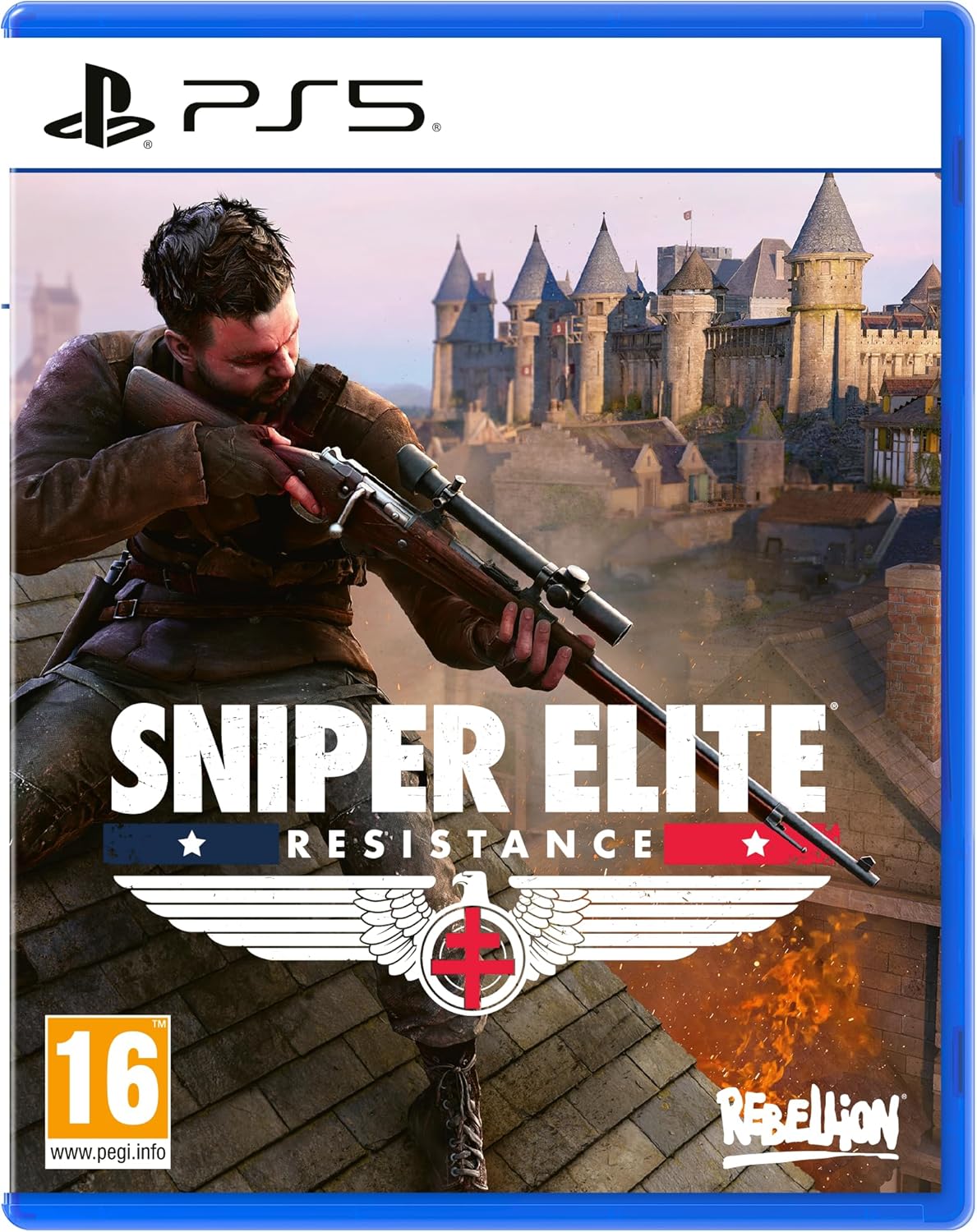 Sniper Elite: Resistance PEGI - PS5Video GamesNEW OPERATIVE, NEW THREAT, NEW EPIC CAMPAIGNOffering unparalleled sniping mechanics, stealth and tactical third-person combat, Sniper Elite: Resistance turns the attention of the award-winning series towards a