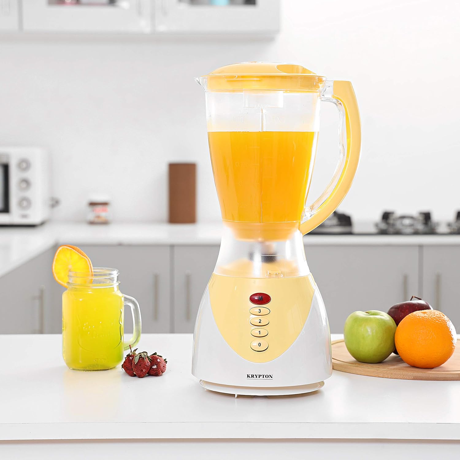 Krypton 1.5L 3 Speed 3-In-1 300W Blender KNB6029Kitchen AppliancesKrypton 1.5L 3 Speed 3-In-1 300W Blender The ideal solution if you love cooking but have to swap between appliances: Comes with a chopper and mill attachment along with 1.5L blender jar tha