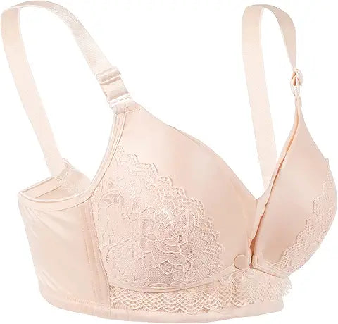 Okus - Full Cup Maternity & Nursing Bra - Beige - Small