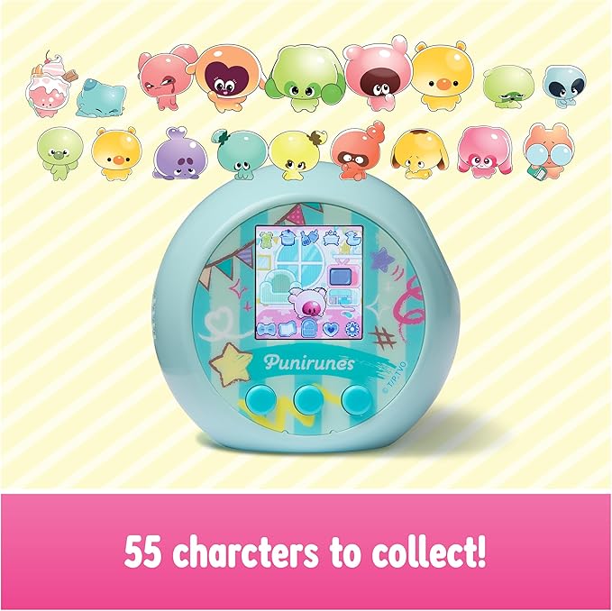 Touch-responsive electronic toy with collectible characters