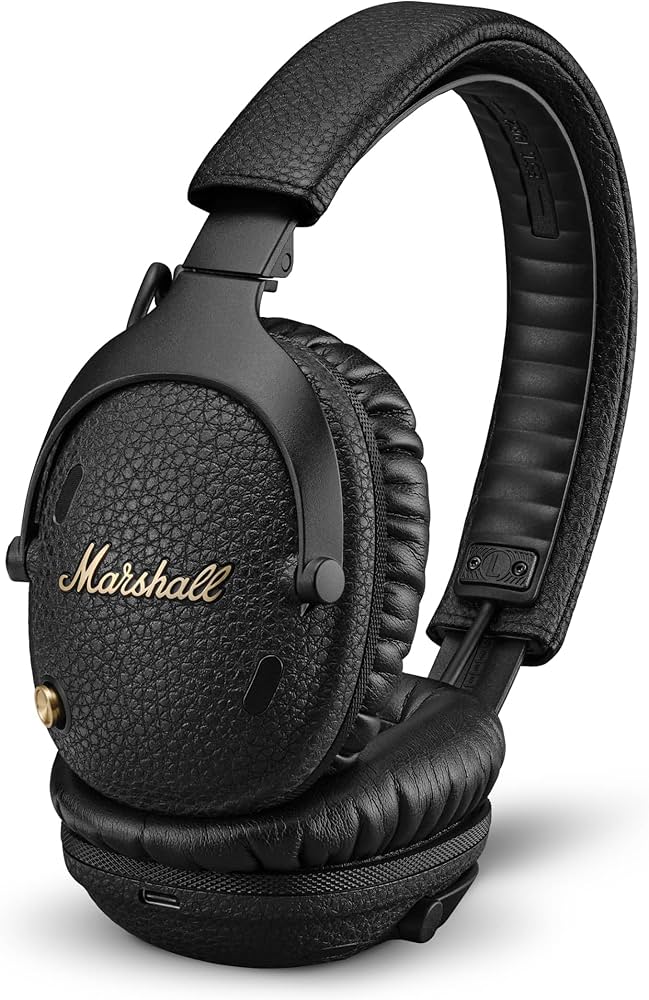 Marshall MONITOR III A.N.C Wireless Over-ear Headphones With Active Noise Cancelling - BlackHeadphonesExperience signature Marshall sound like never before with the MONITOR III A.N.C Wireless Over-ear Headphones. With active noise cancelling technology, e