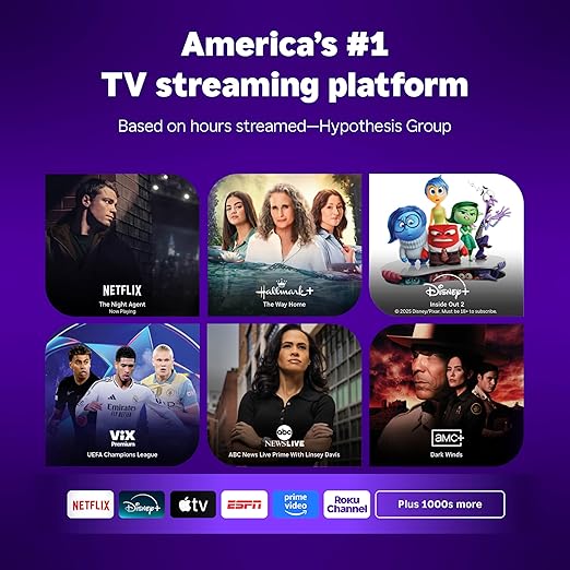 4K HDR streaming stick for Netflix and YouTube 