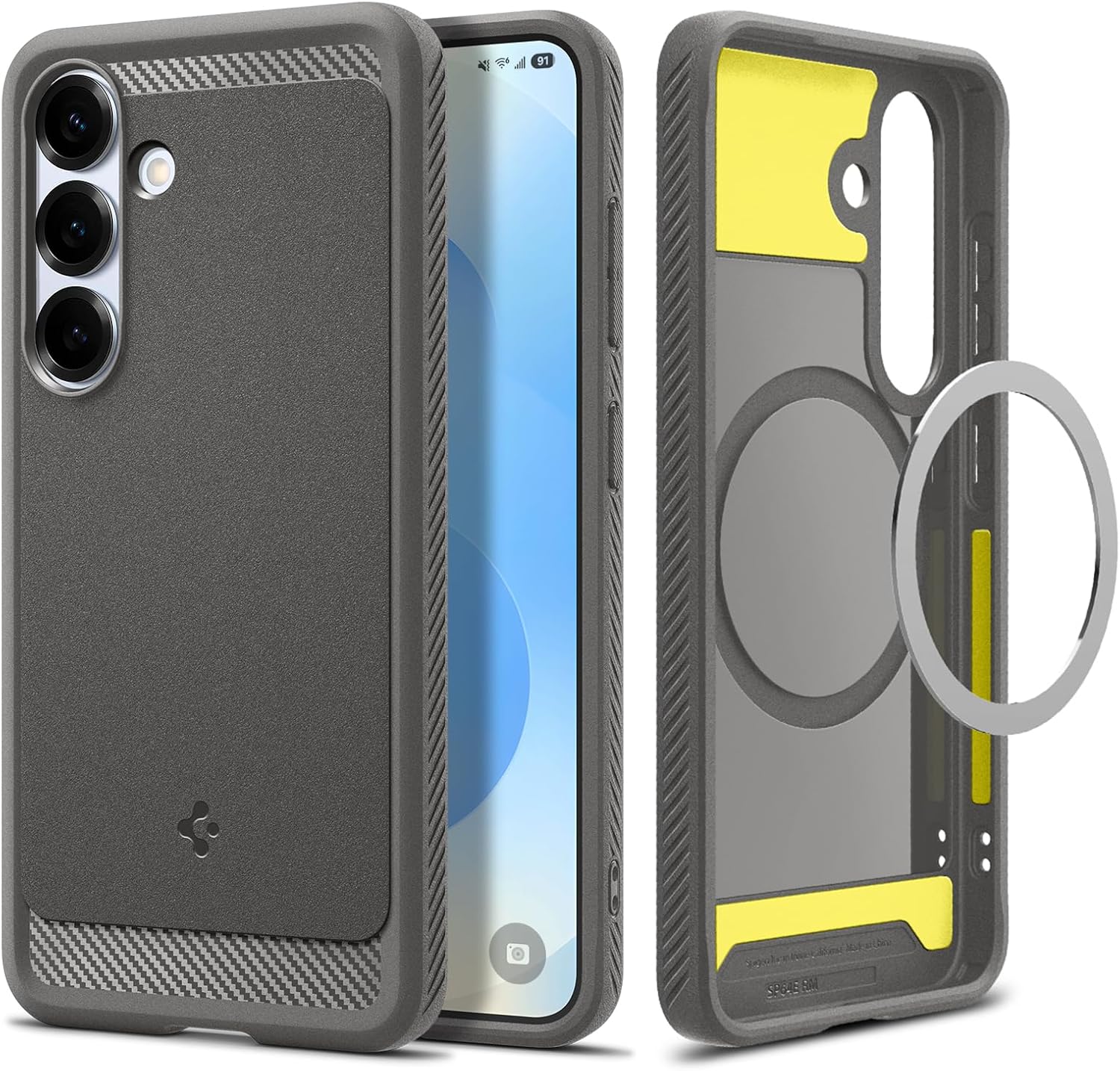 Spigen Rugged Armor MagFit for Galaxy S25 PLUS case cover [MagSafe compatible] Marble GrayMobile AccessoriesRugged redefined Spigen Rugged Armor MagFit case for Samsung Galaxy S25+ Plus packs a whole lot of style and embodies the definition of slim protec