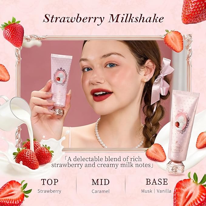 Flower Knows Strawberry Cupid 12-Piece Makeup Gift Set – Lip Cream, Blush, Palette, Perfume & MoreFlower Knows Strawberry Cupid 12-Piece Makeup Gift Set – Lip Cream, Blush, Palette, Perfume & More