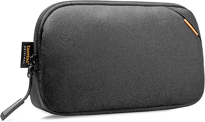 tomtoc Electronic Organiser Bag – Water-Resistant Portable Cable Organiser & Tech Pouch
