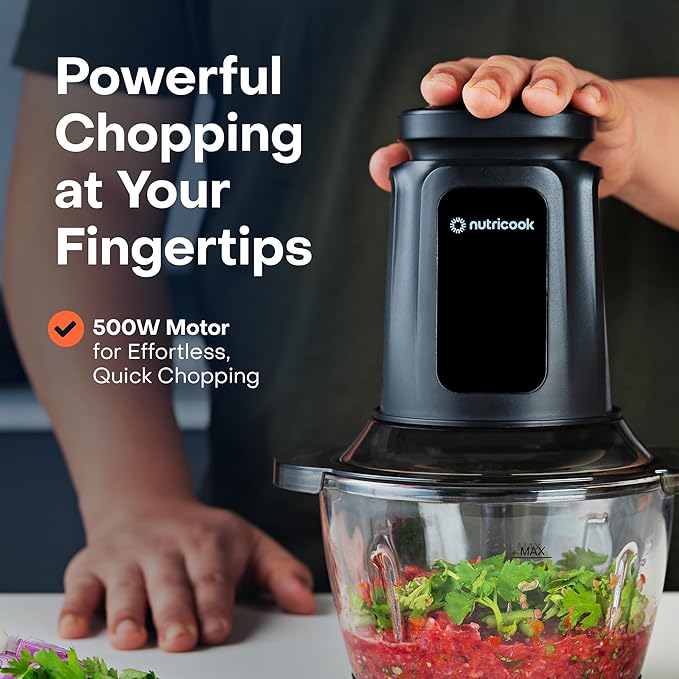 Nutricook Multi Purpose Glass Chopper & Mincer