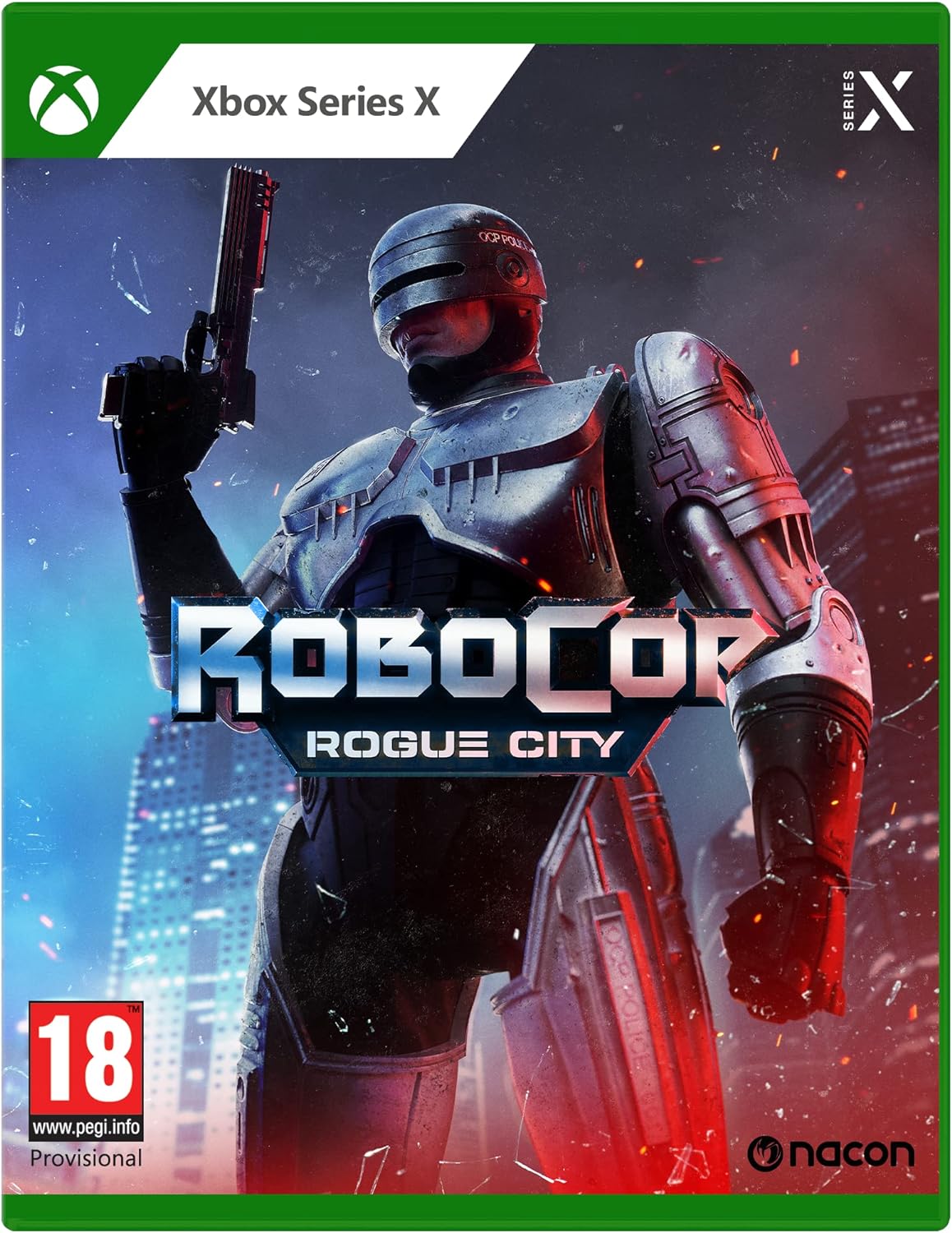 RoboCop: Rogue CityVideo GamesPrepare yourself to... PROTECT THE INNOCENT AND UPHOLD THE LAWBecome the legendary part man, part machine, all cop hero and dish out justice in Old Detroit.UPHOLD THE LAW BY ANY MEANS NECESSARYWith your powerful Auto-9 or one
