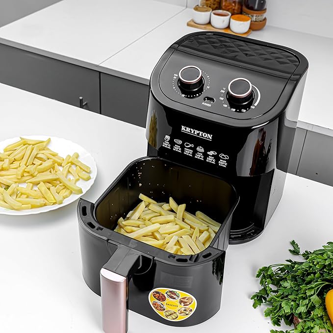 Krypton 3L Air Fryer 1400 W KNAF6362 - Black