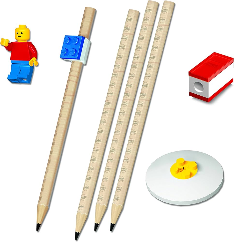 LEGO IQ Pencil Set With Minifigure