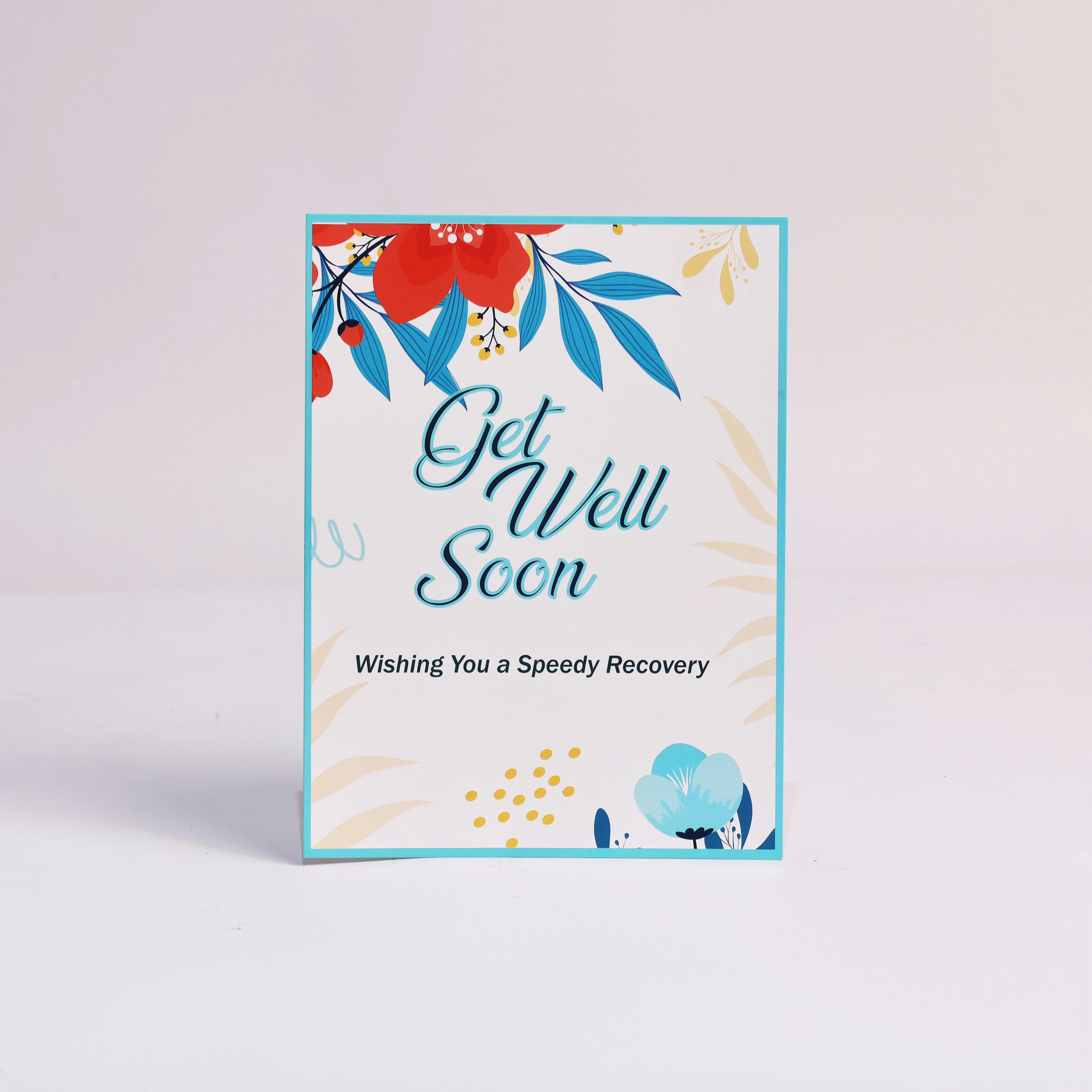 Get Well Soon Greeting CardGet Well Soon Greeting Card
