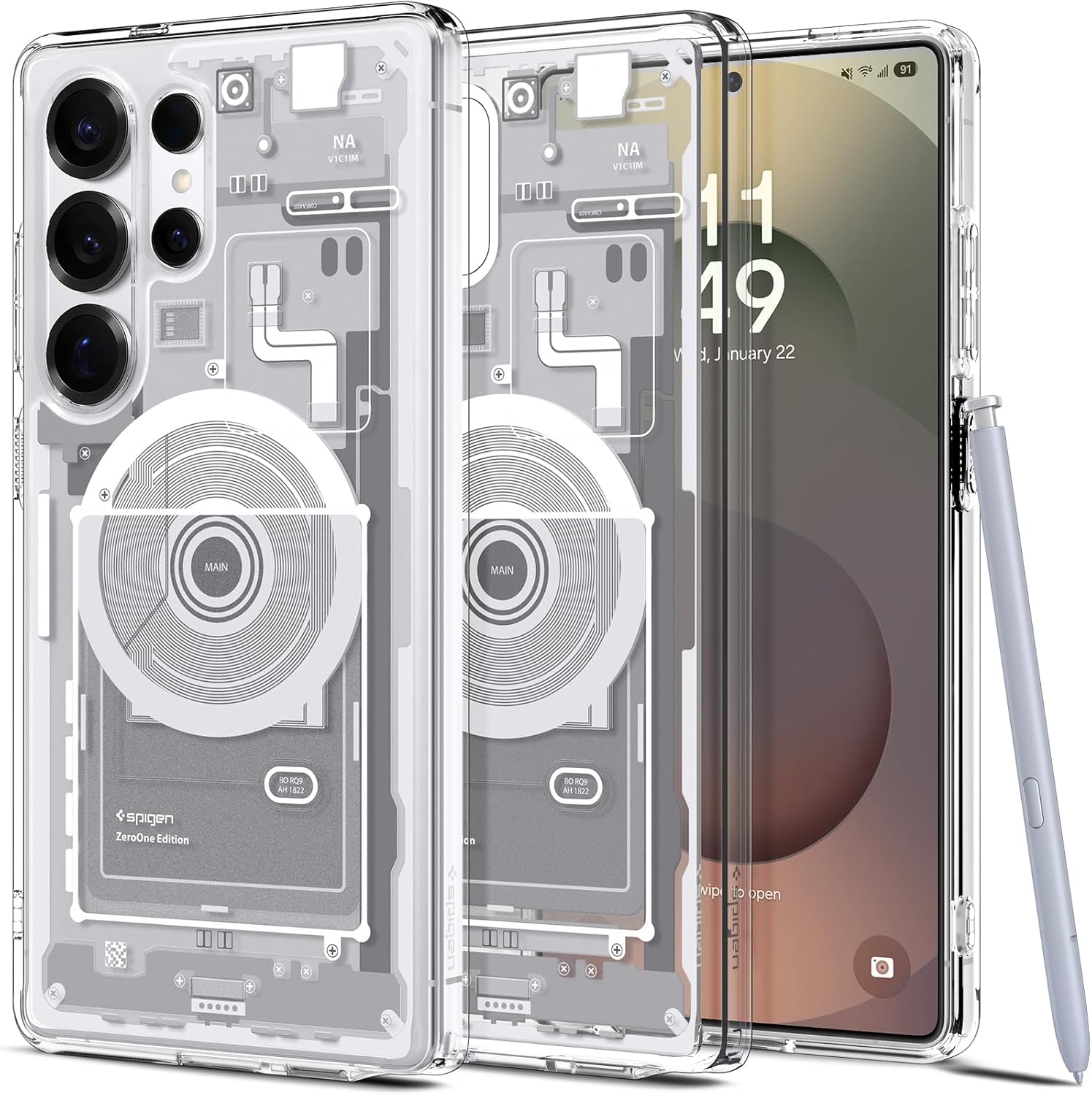 Spigen Ultra Hybrid MagFit for Samsung Galaxy S25 ULTRA case cover [MagSafe compatible] (2025) Zero One WhiteMobile AccessoriesFind inner peace. Spigen Ultra Hybrid Zero One MagFit case overhauls your Samsung Galaxy S25 Ultra for the teardown you�ve been