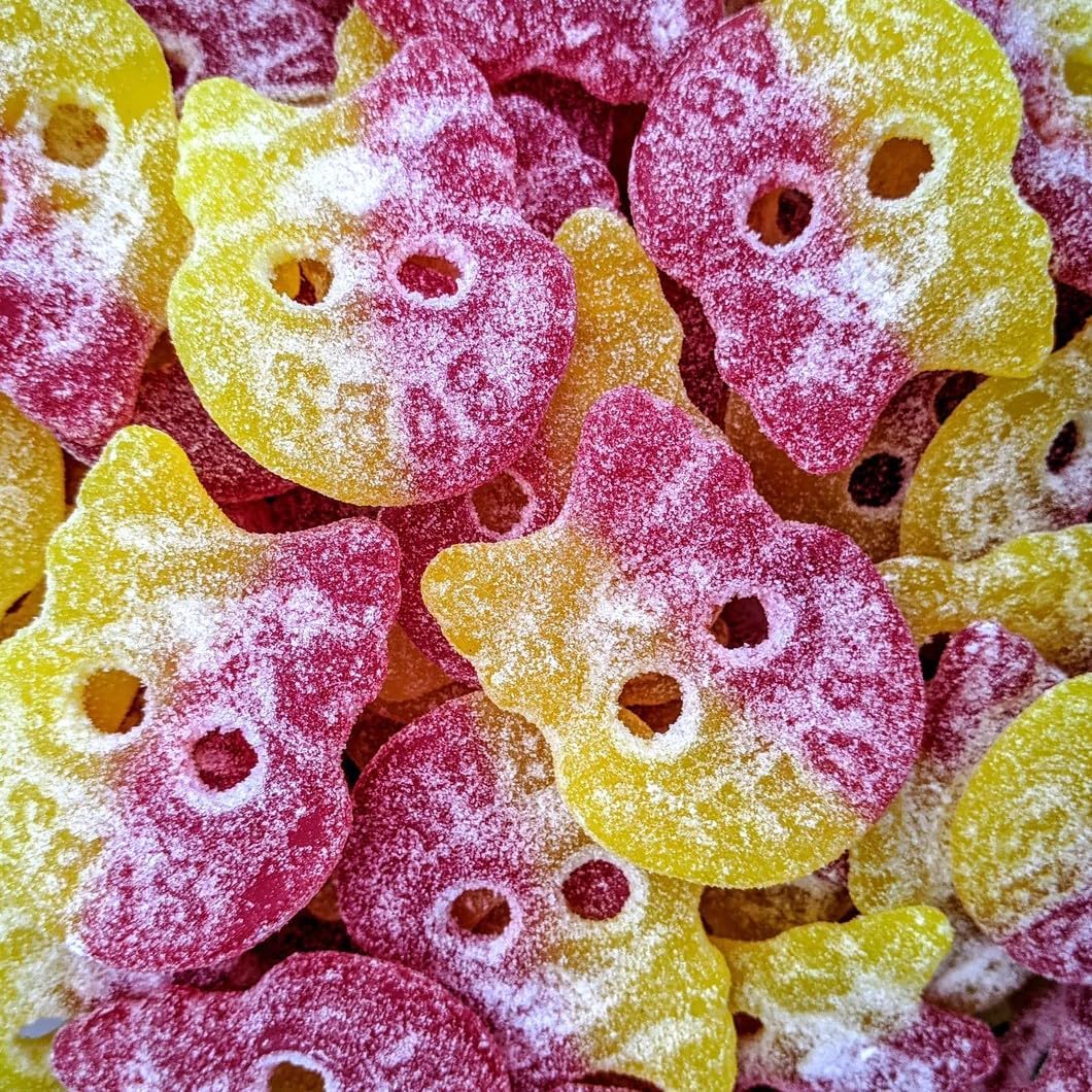 Goodiset Tangy Skulls Mini Pacifiers Sour Swedish Candy 900g Pack