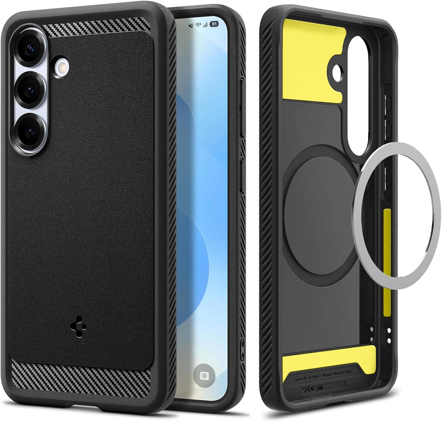 Spigen Rugged Armor MagFit for Galaxy S25 PLUS case cover [MagSafe compatible] Matte BlackMobile AccessoriesRugged redefined Spigen Rugged Armor MagFit case for Samsung Galaxy S25+ Plus packs a whole lot of style and embodies the definition of slim protec