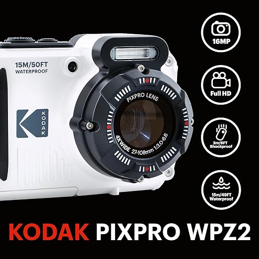 Kodak WPZ2 rugged compact camera