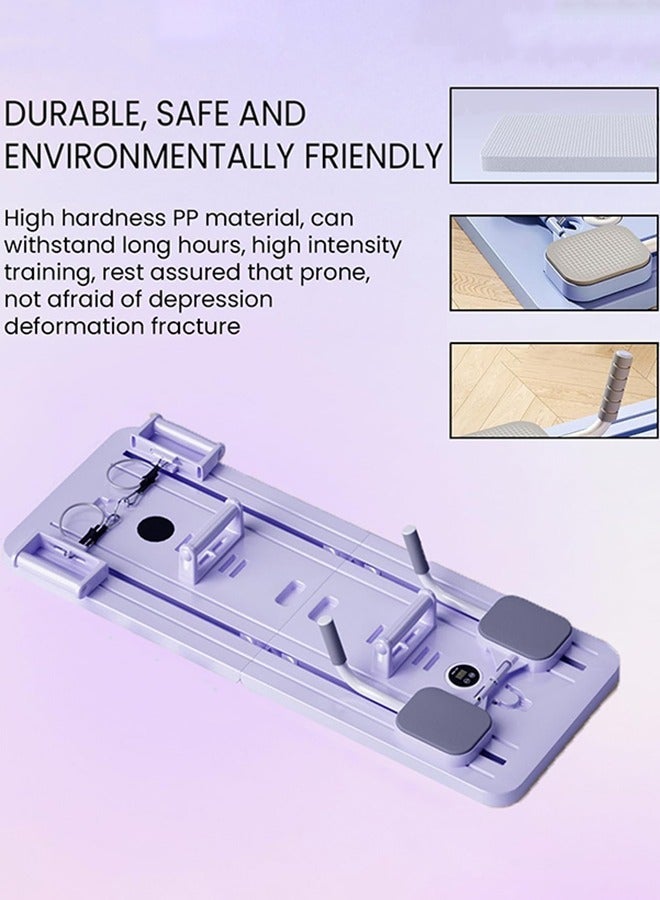 Gravity Pilates Sliding Board with Timer for Full Body Exercise