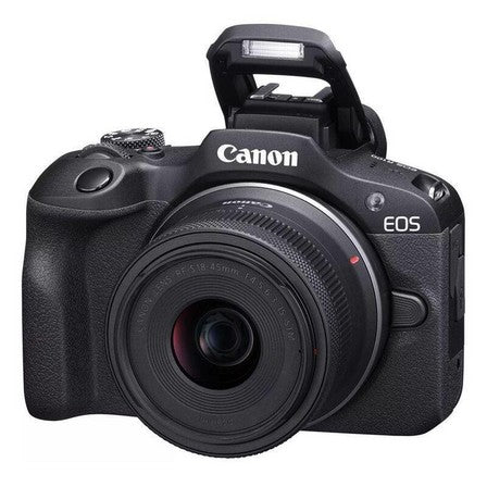 Canon EOS R100 Mirrorless Camera - Side View 
